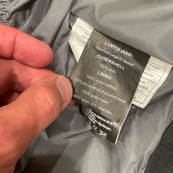 686 Legacy Mannual Jacket Grey S Small - Picture 9 of 11